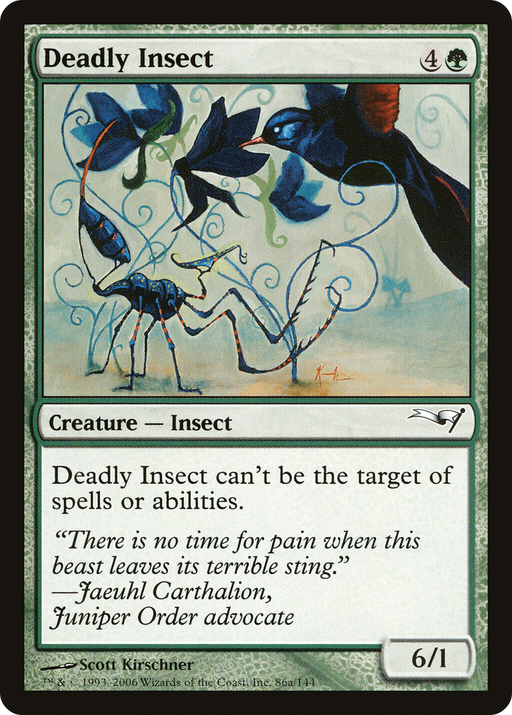 Deadly Insect (CTD-86A) - Coldsnap Theme Decks