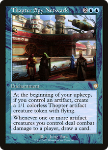 Thopter Spy Network⁣ - Commander: The Brothers' War⁣ (Rare)⁣ [97]