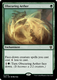 Obscuring Aether⁣ - Commander: Murders at Karlov Manor⁣ (Rare)⁣ [179]