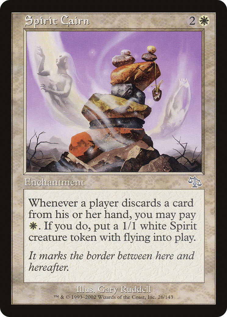 Spirit Cairn (JUD-026) - Judgment Foil