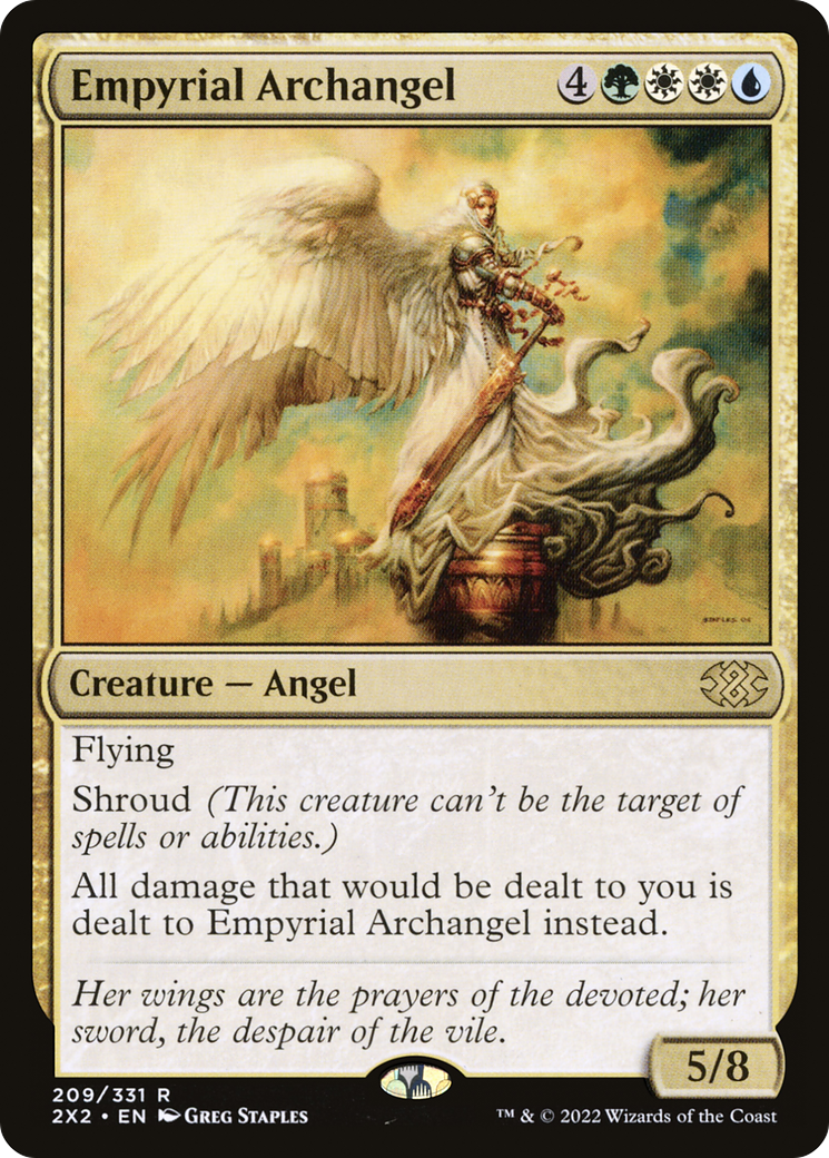 Empyrial Archangel⁣ - Double Masters 2022⁣ (Rare)⁣ [209]