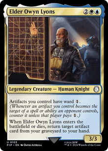 Elder Owyn Lyons⁣ - Universes Beyond: Fallout⁣ (Uncommon)⁣ [103]