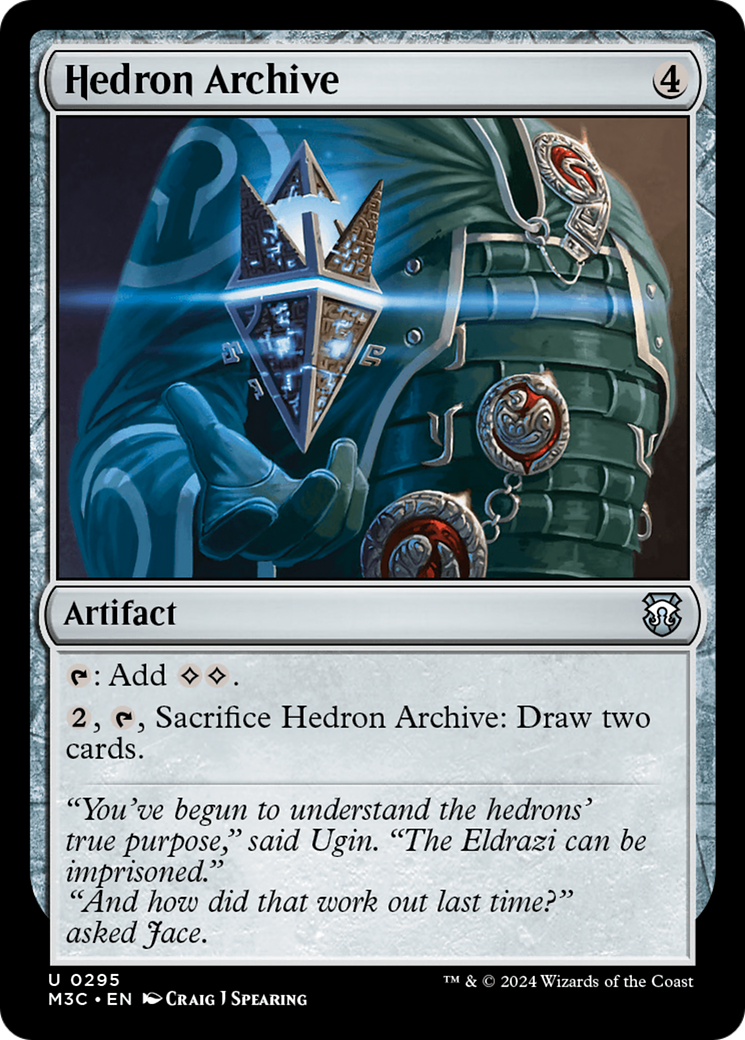 Hedron Archive⁣ - Commander: Modern Horizons 3⁣ (Uncommon)⁣ [295]