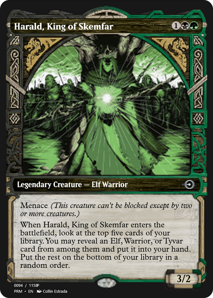 Harald, King of Skemfar (PRM-88388) - Magic Online Promos Foil