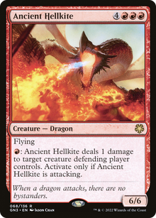 Ancient Hellkite⁣ - Game Night: Free For All⁣ (Rare)⁣ [68]