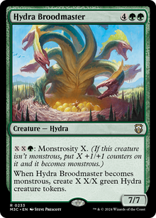 Hydra Broodmaster⁣ - Commander: Modern Horizons 3⁣ (Rare)⁣ [233]