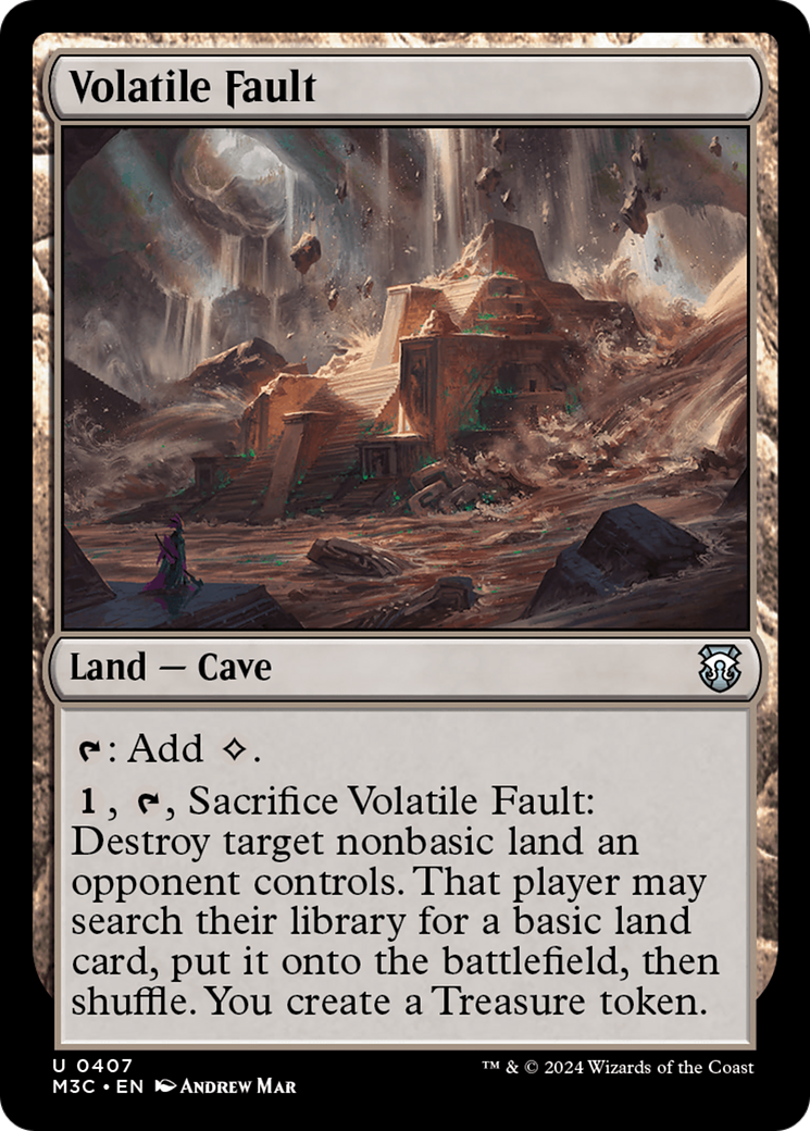 Volatile Fault⁣ - Commander: Modern Horizons 3⁣ (Uncommon)⁣ [407]