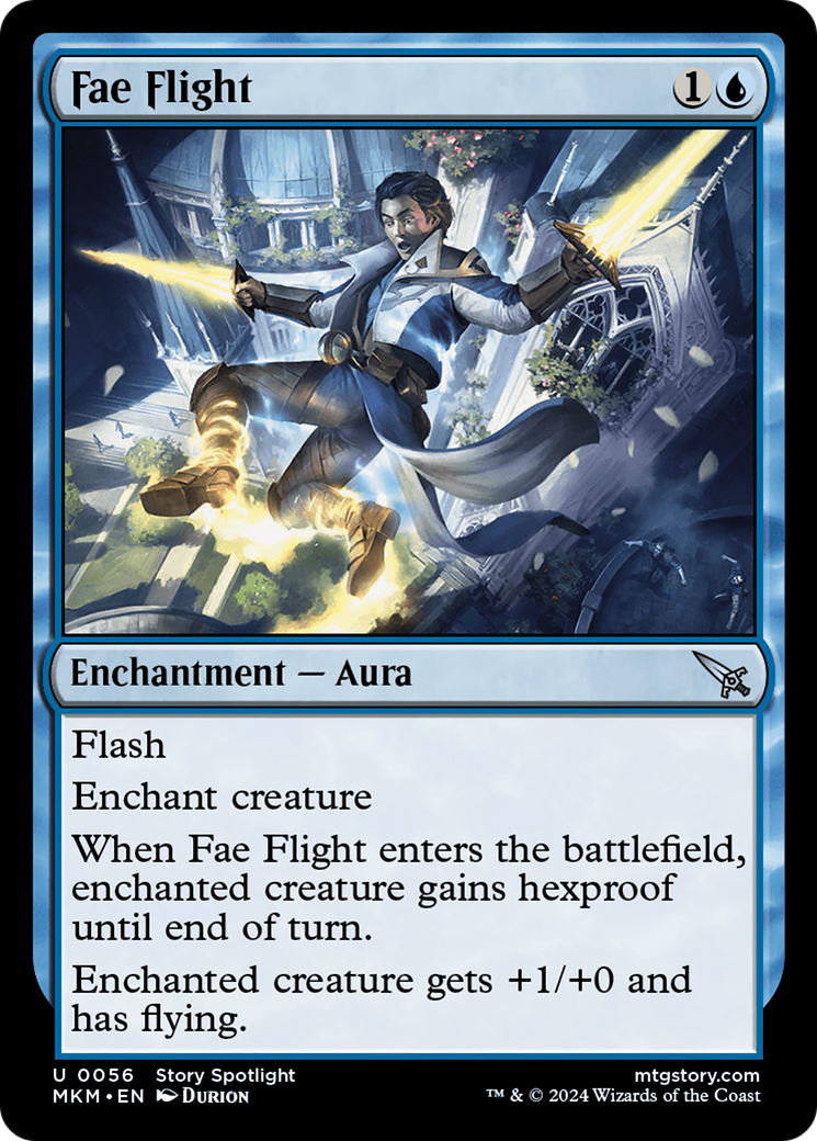 Fae Flight (MKM-056) - Murders at Karlov Manor Foil