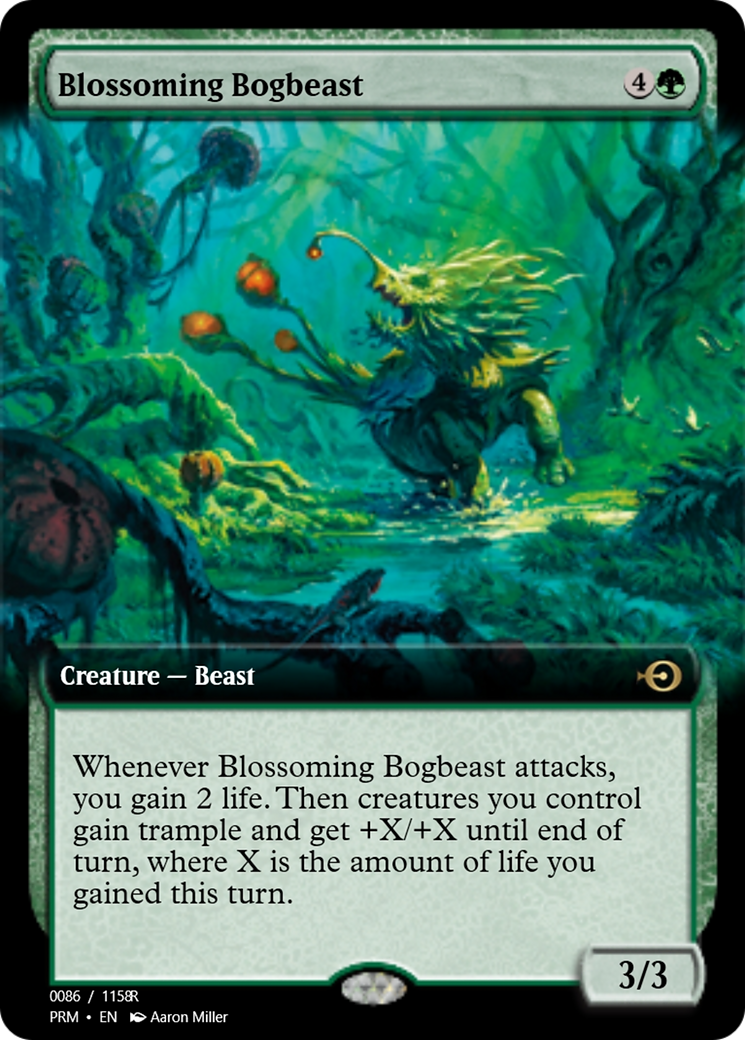 Blossoming Bogbeast (PRM-90144) - Magic Online Promos Foil