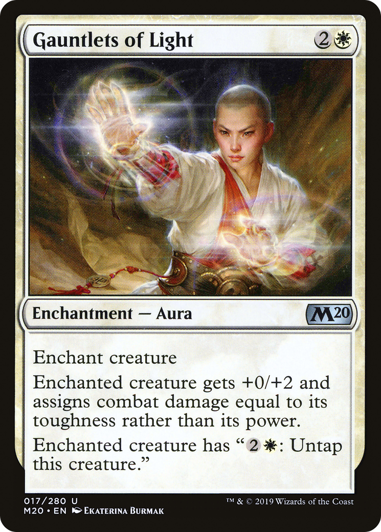 Gauntlets of Light⁣ - Core 2020⁣ (Uncommon)⁣ [17]