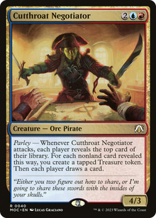 Cutthroat Negotiator⁣ - Commander: March of the Machine⁣ (Rare)⁣ [40]