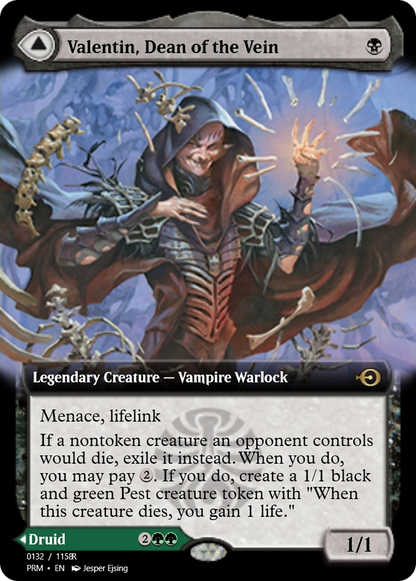 Valentin, Dean of the Vein // Lisette, Dean of the Root (PRM-90236) - Magic Online Promos
