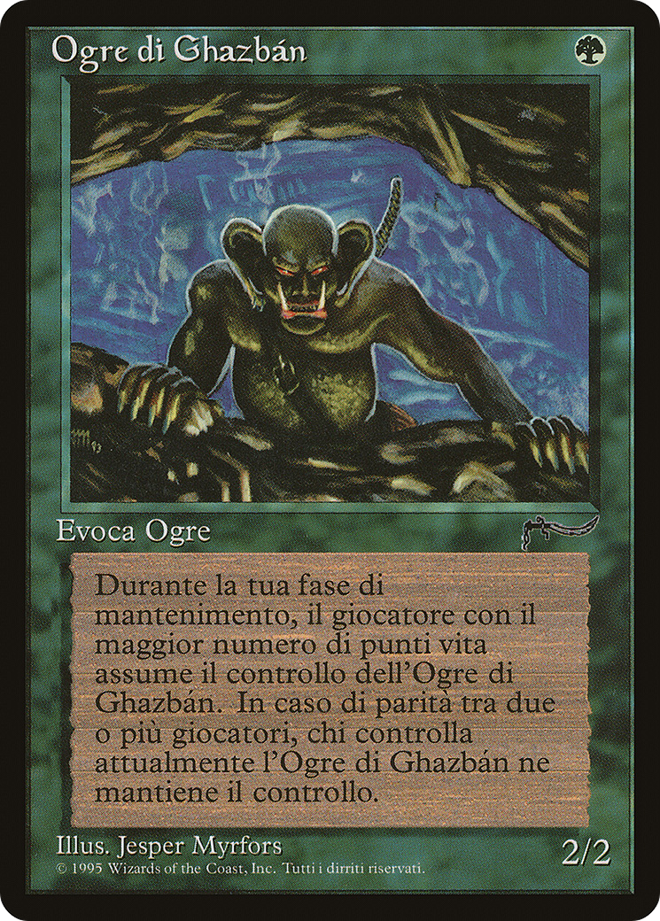 Ghazban Ogre (Italian) "Ogre di Ghazban" (REN-121) - Rinascimento