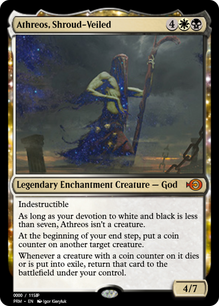 Athreos, Shroud-Veiled (PRM-79979) - Magic Online Promos: (enchantment)