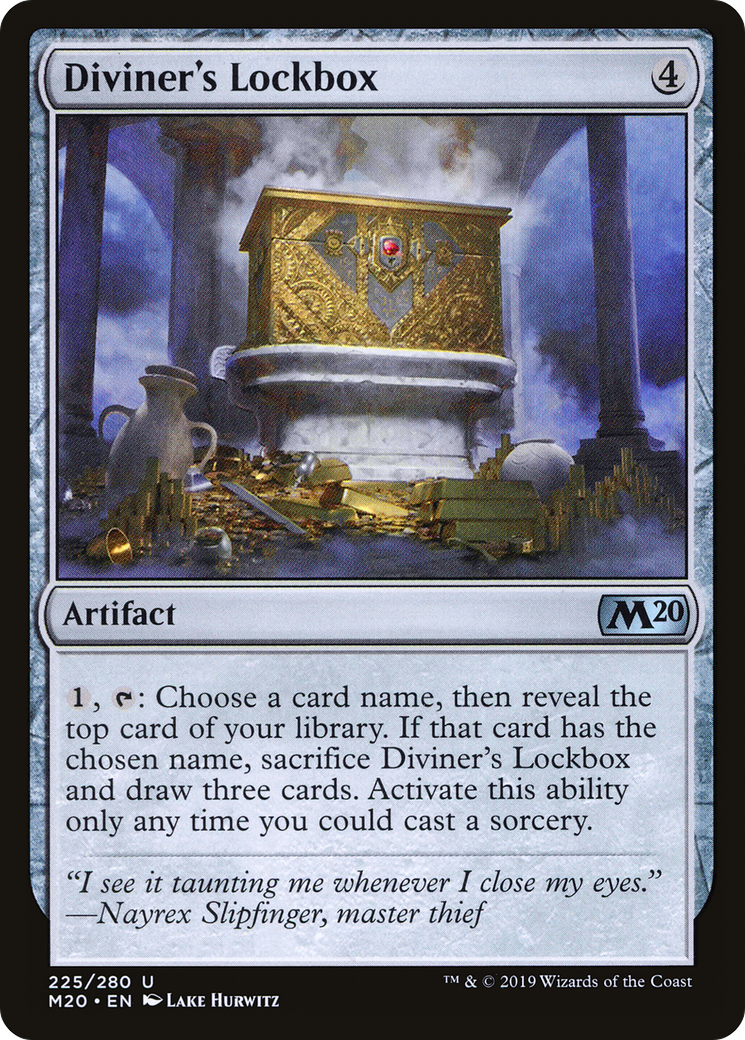 Diviner's Lockbox⁣ - Core 2020⁣ (Uncommon)⁣ [225]