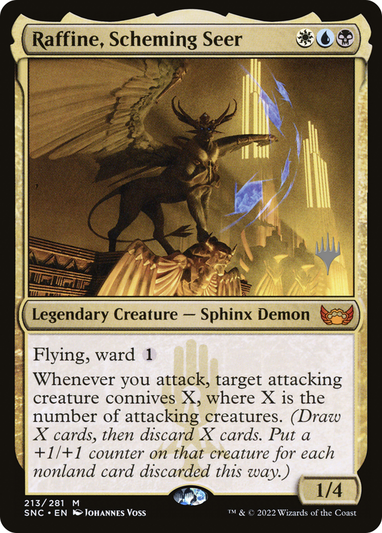 Raffine, Scheming Seer (PPSNC-213P) - Streets of New Capenna Promos