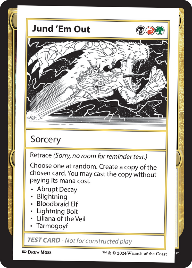 Jund 'Em Out (MB2PC-596) - Mystery Booster 2