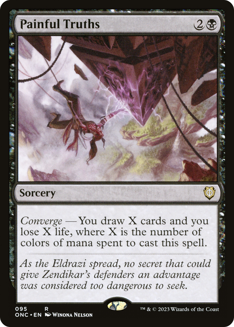 Painful Truths⁣ - Commander: Phyrexia: All Will Be One⁣ (Rare)⁣ [95]