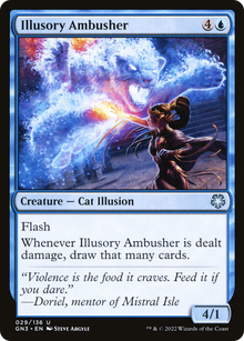 Illusory Ambusher⁣ - Game Night: Free For All⁣ (Uncommon)⁣ [29]