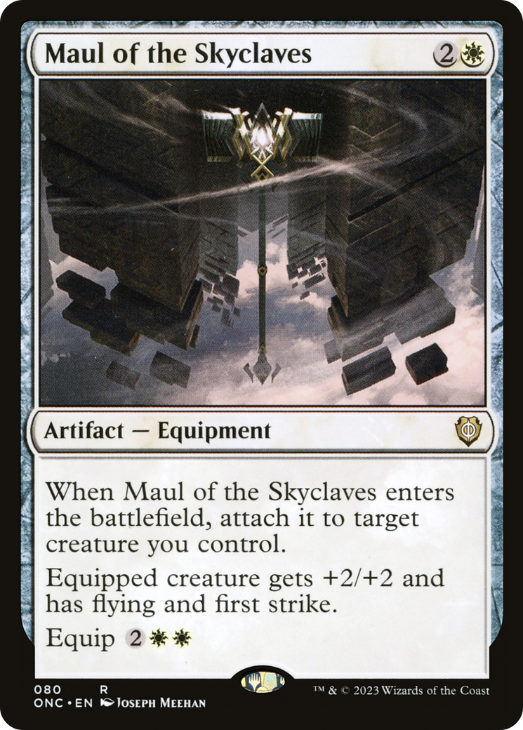 Maul of the Skyclaves⁣ - Commander: Phyrexia: All Will Be One⁣ (Rare)⁣ [80]