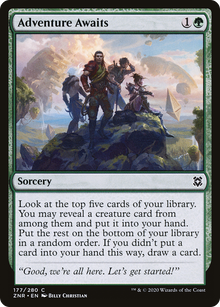 Adventure Awaits (ZNR-177) - Zendikar Rising