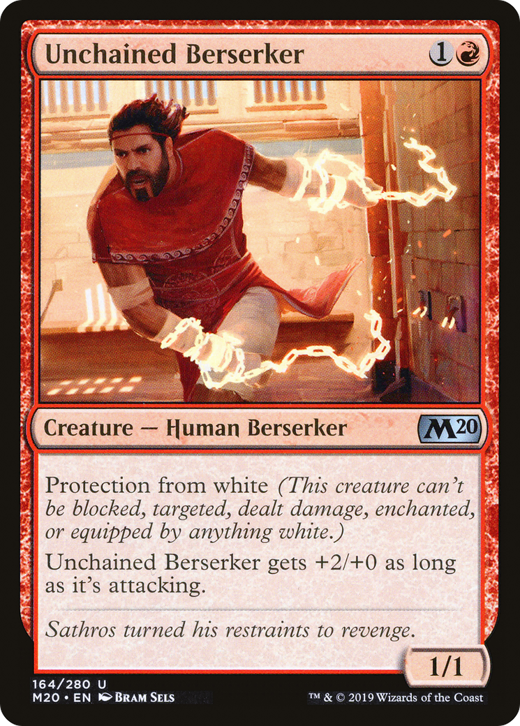 Unchained Berserker⁣ - Core 2020⁣ (Uncommon)⁣ [164]