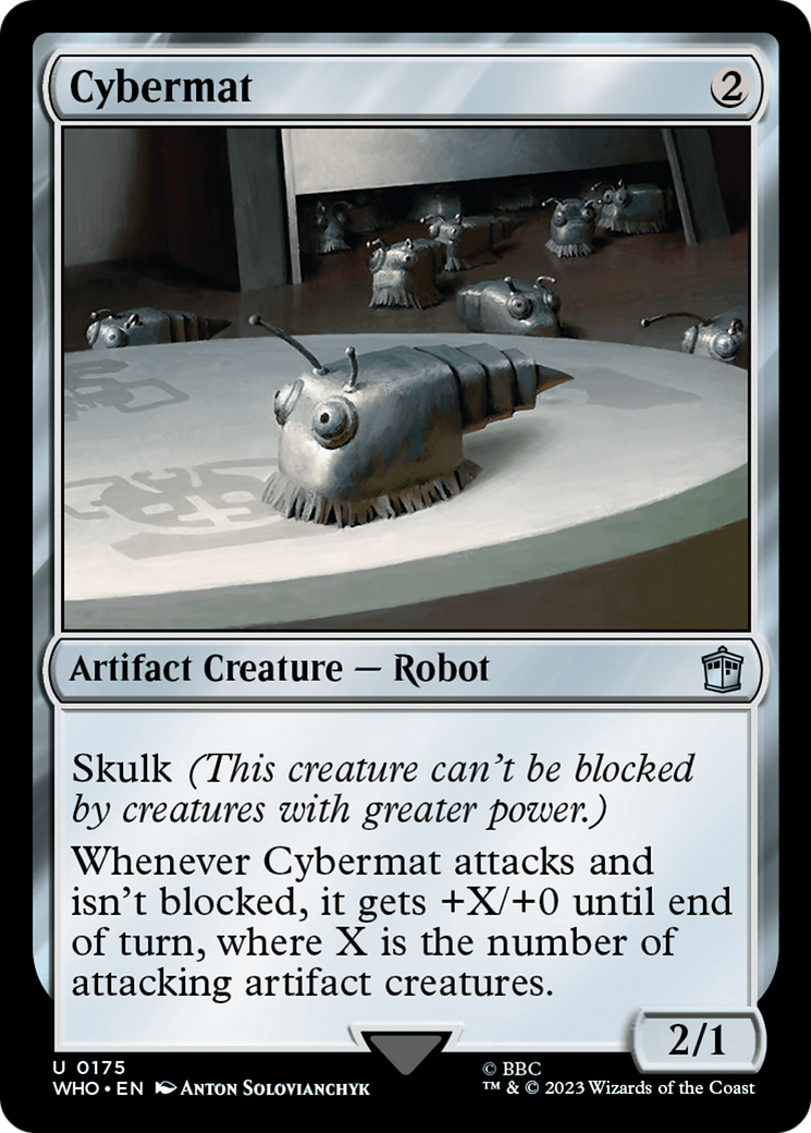 Cybermat (WHO-175) - Doctor Who Foil
