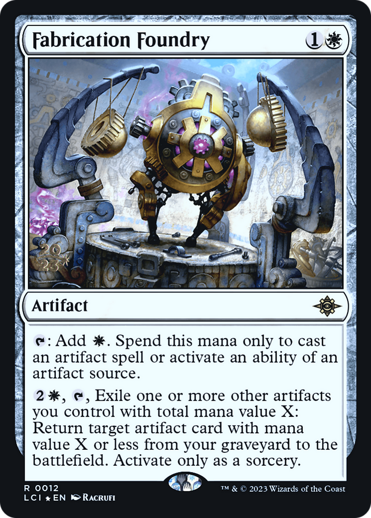 Fabrication Foundry (PRE-12S) - The Lost Caverns of Ixalan Promos Foil