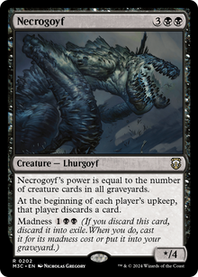 Necrogoyf⁣ - Commander: Modern Horizons 3⁣ (Rare)⁣ [202]