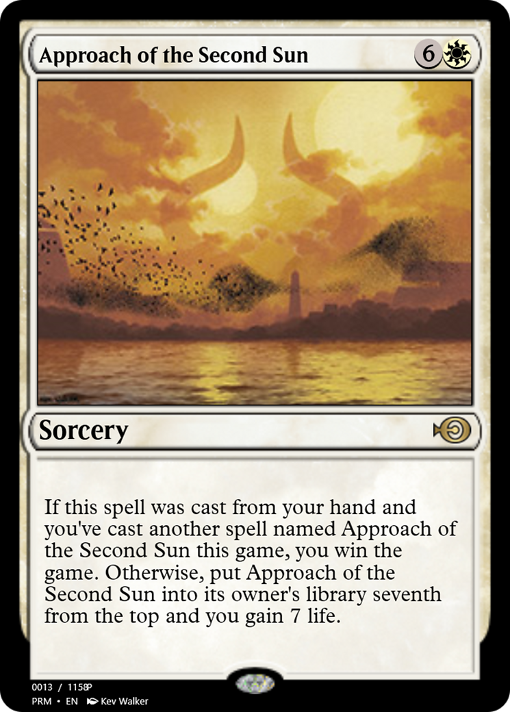 Approach of the Second Sun (PRM-88226) - Magic Online Promos