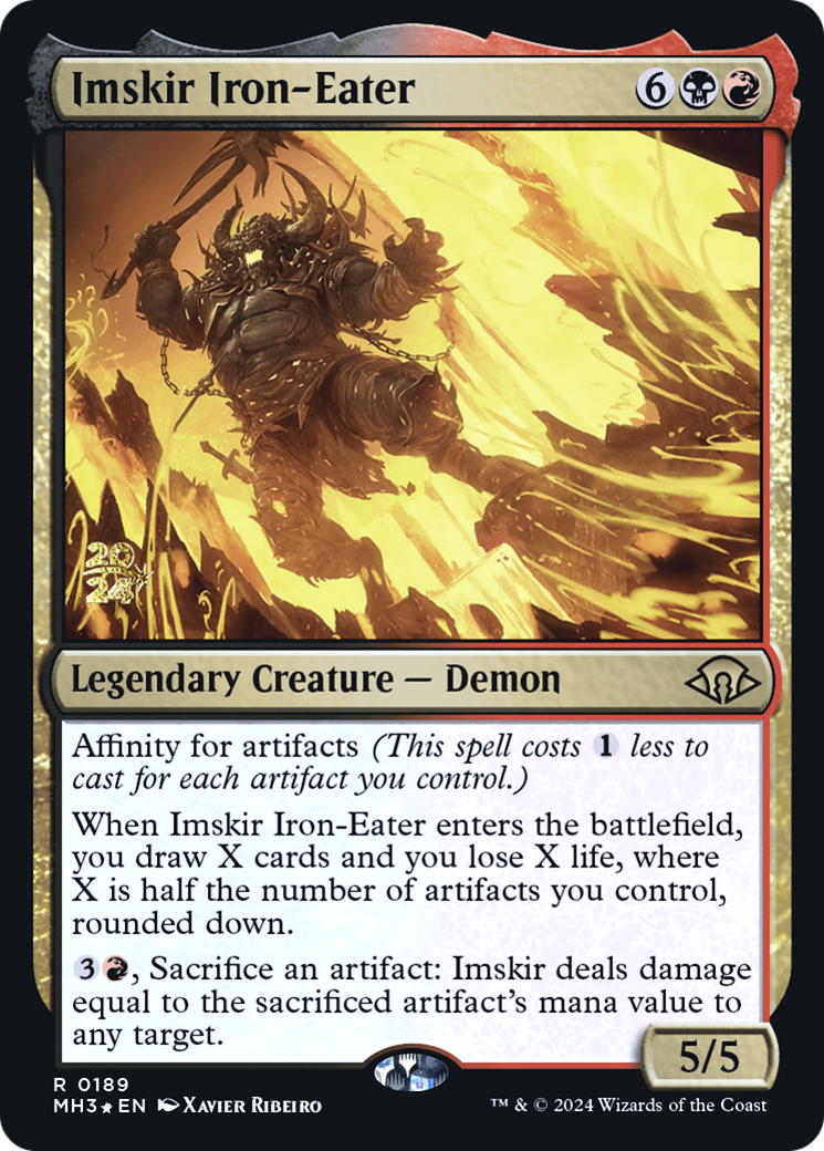 Imskir Iron-Eater⁣ - Modern Horizons 3: Promos⁣ (Rare)⁣ [189]