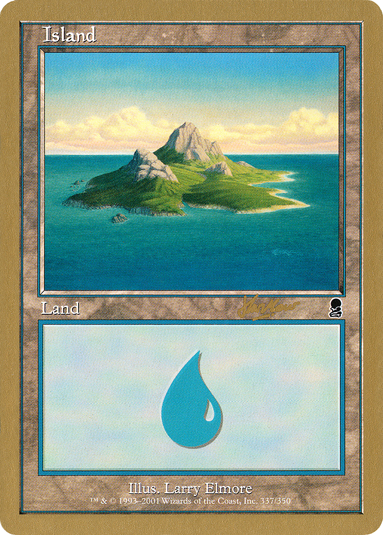 Island (337) - 2002 Sim Han How (ODY) (WCD-SHH337) - World Championship Decks 2002