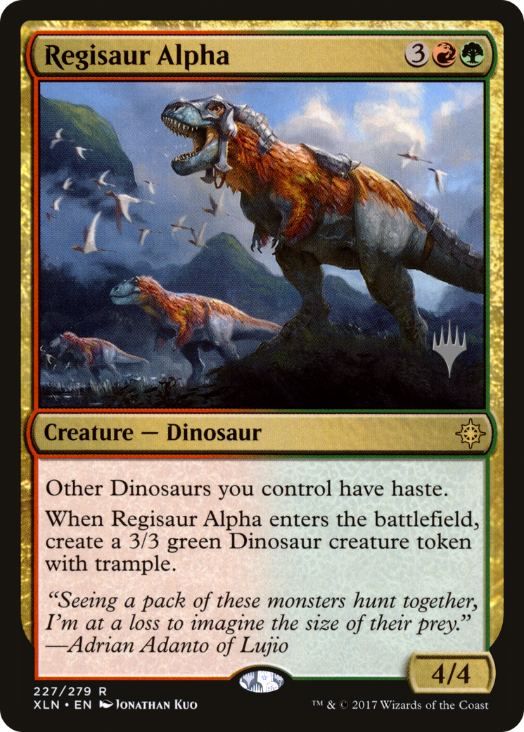 Regisaur Alpha (PPM20-227P) - Ixalan Promos
