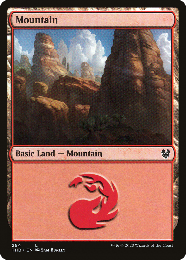 Mountain (V.1)⁣ - Theros Beyond Death: Extras⁣ (Land)⁣ [284]