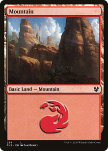 Mountain (V.1)⁣ - Theros Beyond Death: Extras⁣ (Land)⁣ [284]