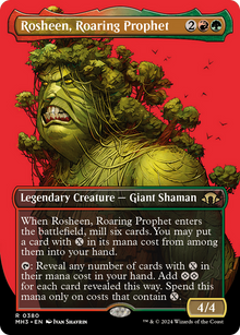 Rosheen, Roaring Prophet (V.1)⁣ - Modern Horizons 3: Extras⁣ (Rare)⁣ [380]