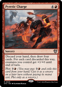 Pyretic Charge⁣ - Commander: Outlaws of Thunder Junction⁣ (Rare)⁣ [29]