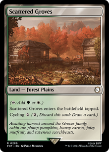 Scattered Groves⁣ - Universes Beyond: Fallout⁣ (Rare)⁣ [286]