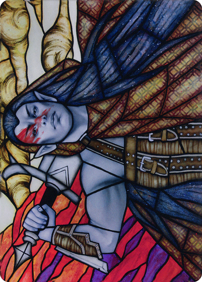 Radha, Coalition Warlord // Radha, Coalition Warlord (ADMU-075) - Dominaria United Art Series (Borderless)