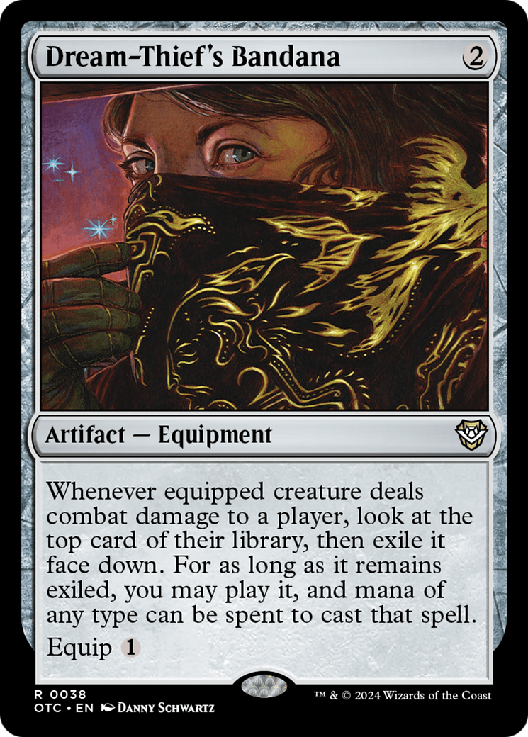 Dream-Thief's Bandana⁣ - Commander: Outlaws of Thunder Junction⁣ (Rare)⁣ [38]