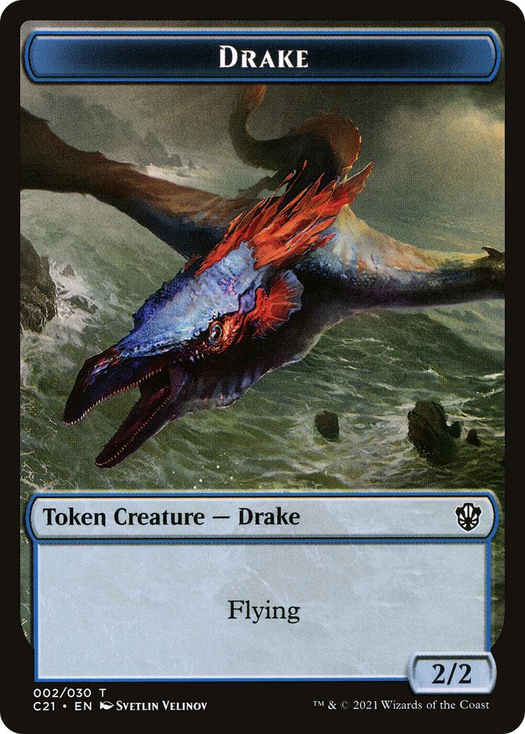 Drake (TC21-002) - Commander 2021 Tokens