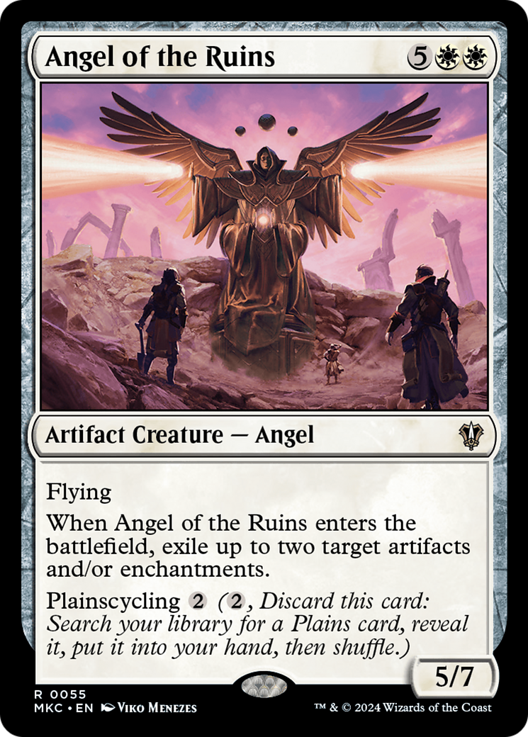 Angel of the Ruins⁣ - Commander: Murders at Karlov Manor⁣ (Rare)⁣ [55]