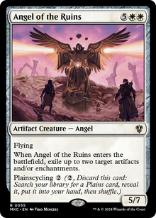 Angel of the Ruins⁣ - Commander: Murders at Karlov Manor⁣ (Rare)⁣ [55]