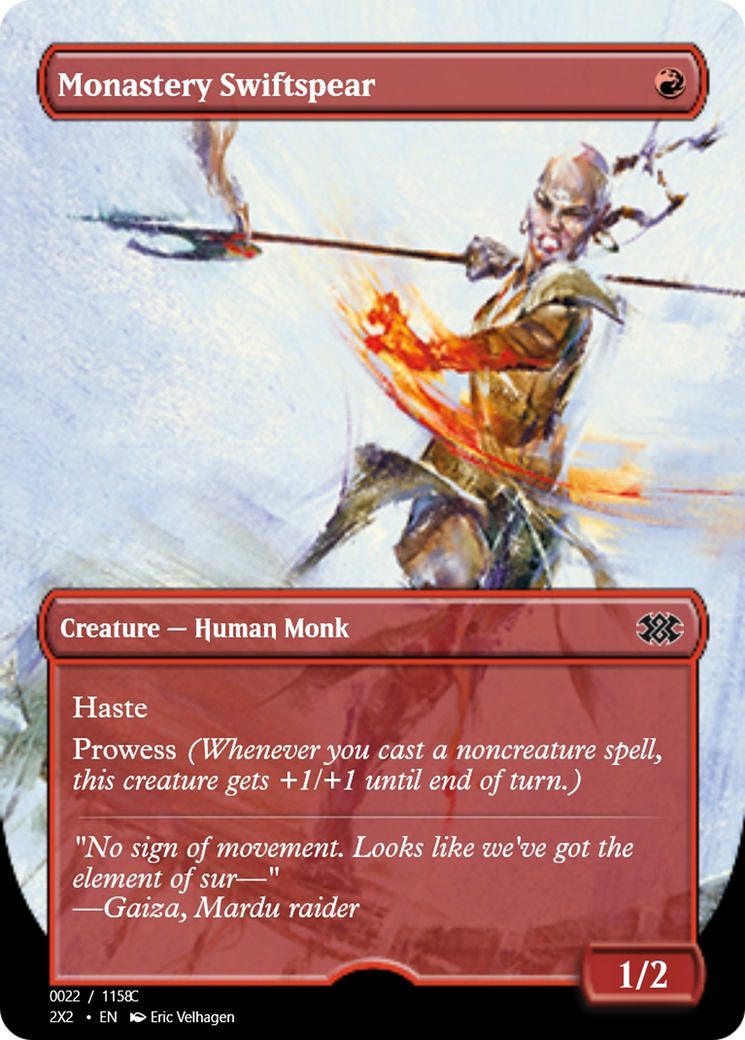 Monastery Swiftspear (PRM-102257) - Magic Online Promos
