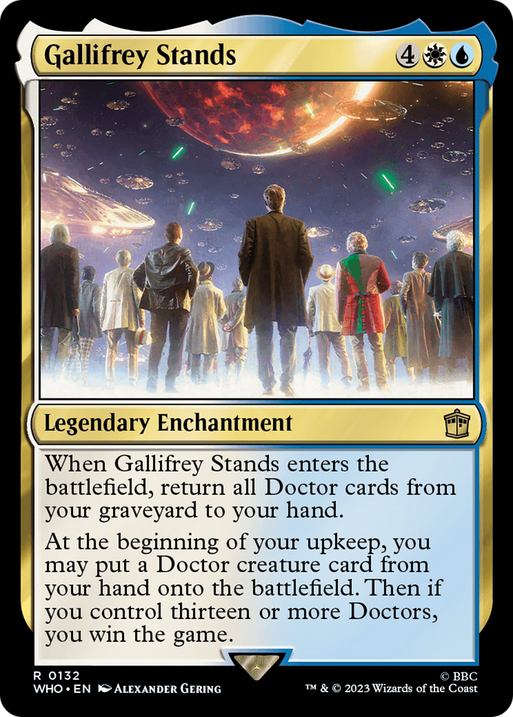 Gallifrey Stands⁣ - Universes Beyond: Doctor Who⁣ (Rare)⁣ [132]