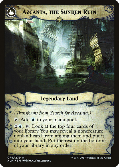 Search for Azcanta (PRE-74S) - Ixalan Promos: (compasslanddfc) Foil