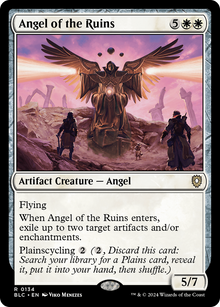 Angel of the Ruins (BLC-134) - Bloomburrow Commander