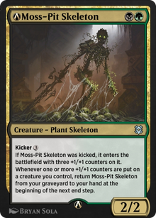 A-Moss-Pit Skeleton (ZNR-A-228) - Zendikar Rising