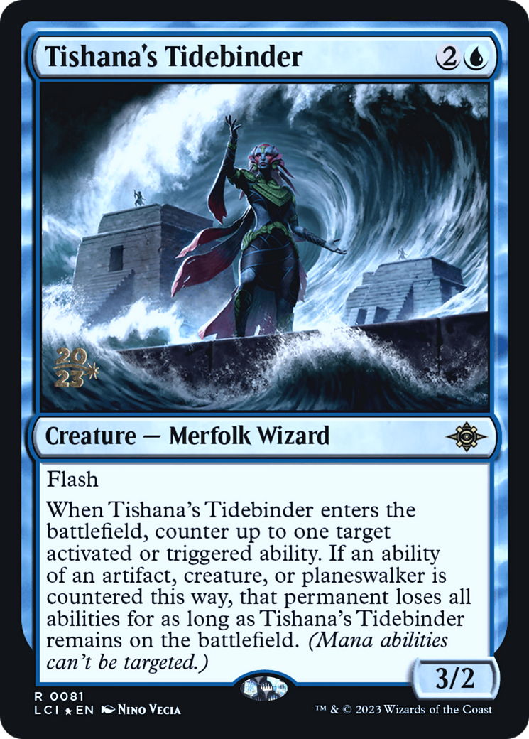 Tishana's Tidebinder (PRE-81S) - The Lost Caverns of Ixalan Promos Foil