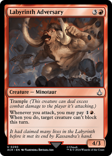 Labyrinth Adversary⁣ - Universes Beyond: Assassin's Creed: Extras⁣ (Uncommon)⁣ [290]